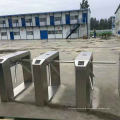 High Access Control System Traffic Turnstile Flap Barrier Gate